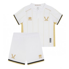 Sheffield United Gostujuci Dres za Dječji 2025-26 Kratak Rukavima (+ kratke hlače)